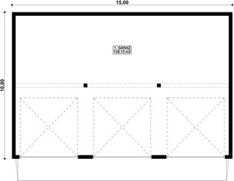 Parter projektu - G35 - Budynek garażowy