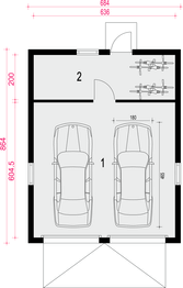 Parter projektu - Garaż G3