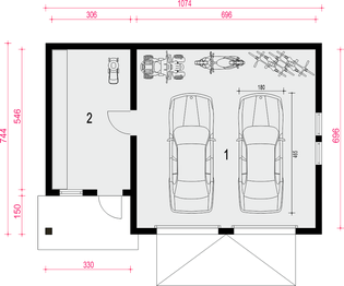 Parter projektu - Garaż G4