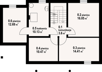 Piwnica projektu - Oleśnica 9