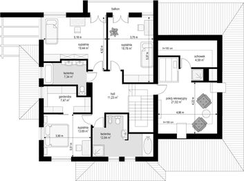 Piętro 1 projektu - Słodki