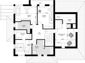 Piętro 1 projektu - Słodki