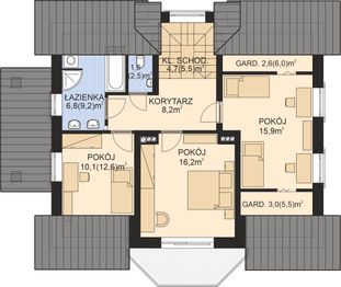 Poddasze projektu - APS 013