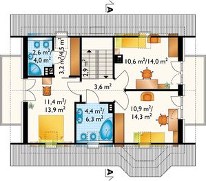 Poddasze projektu - Calineczka Rex (1110)