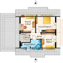 Poddasze projektu - Smyk As (1121)