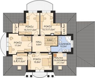 Poddasze projektu - APS 022 + G