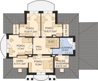 Poddasze projektu - APS 022 + G