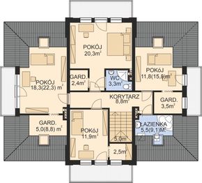 Poddasze projektu - APS 106