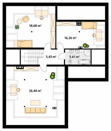 Poddasze projektu - Neptun 6