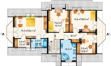Poddasze projektu - Chaber Polo G2 (1170)