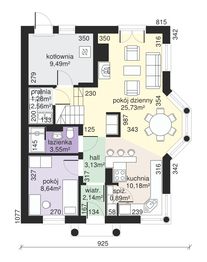 Parter projektu - Dom przy Sielskiej 2