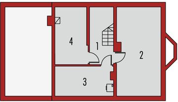 Piwnica projektu - Ben G1 (z piwnicą)