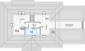 Poddasze projektu - Sielanka b 2g