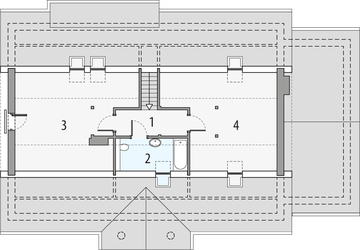 Poddasze projektu - Sielanka 1a1g-ps