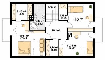 Poddasze projektu - Wiśnia dr-ST