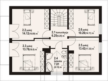 Poddasze projektu - Żarnowiec dws