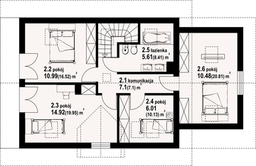 Poddasze projektu - Świdnica dws 7