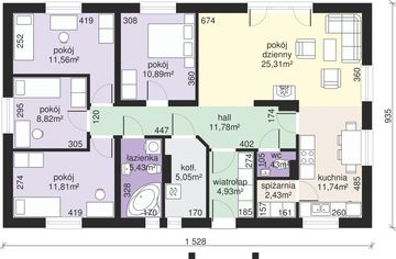 Parter projektu - Dom przy Bukowej 2