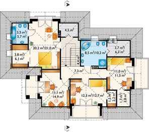 Poddasze projektu - Hermes (1333)