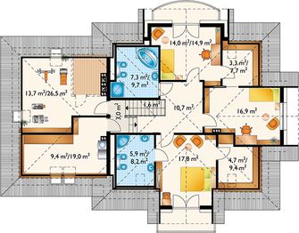 Poddasze projektu - Ksymena (1336)