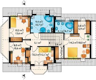 Poddasze projektu - Zofia Prima G2 (1323)