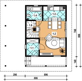 Parter projektu - L-12 Dom malarska szkieletowy