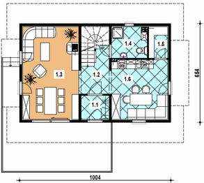 Parter projektu - L-15 Dom jeżynowa szkieletowy
