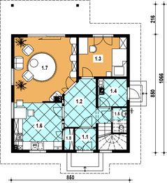 Parter projektu - L-97 Dom z bali