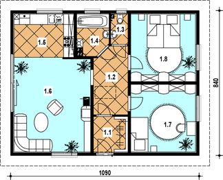 Parter projektu - A-112 Dom z bali
