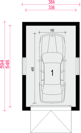 Parter projektu - Garaż G1
