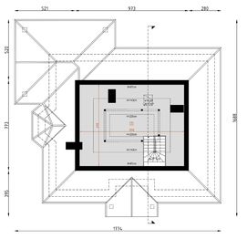 Poddasze projektu - D172 - Zbigniew z piwnicą