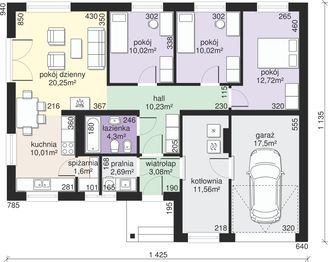 Parter projektu - Dom przy Przyjemnej 5
