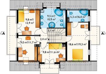Poddasze projektu - Zofia Mini Neo (1376)