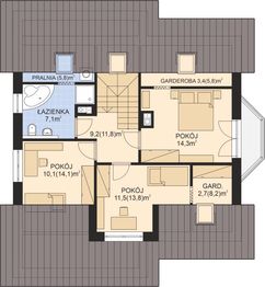 Poddasze projektu - APS 108