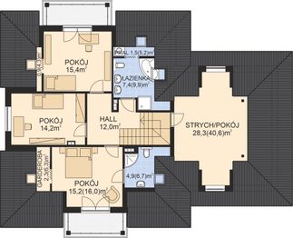 Poddasze projektu - APS 119