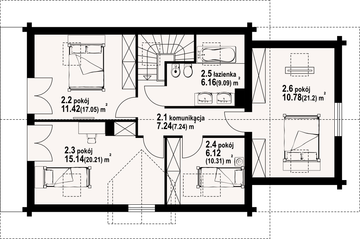 Poddasze projektu - Świdnica dw 7