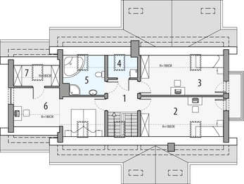 Poddasze projektu - Aston 1a
