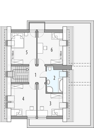 Poddasze projektu - Alamo a