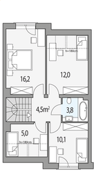 Poddasze projektu - Emil - segment s
