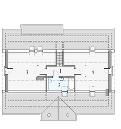 Poddasze projektu - Sielanka 2a0g-p