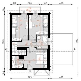 Poddasze projektu - D134