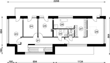 Piętro 1 projektu - FX-37