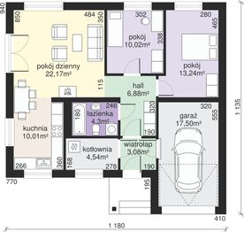 Parter projektu - Dom przy Przyjemnej 3 bis