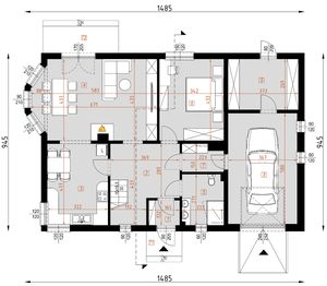 Parter projektu - D83 - Martyna wersja drewniana