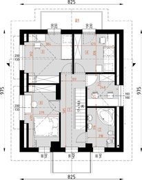 Poddasze projektu - D64 - Tomasz wersja drewniana