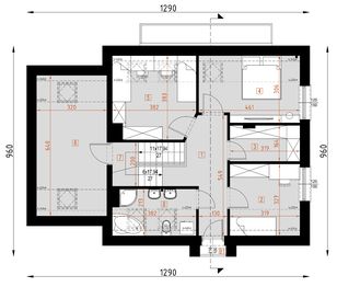 Poddasze projektu - D111
