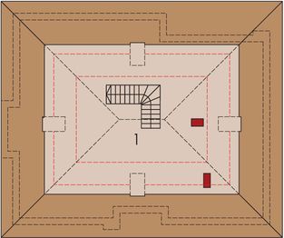 Poddasze projektu - Flo II