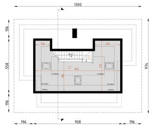 Poddasze projektu - D148B