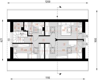 Poddasze projektu - D143B