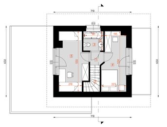 Poddasze projektu - D157